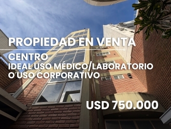 GRAN PROPIEDAD EN VENTA | CENTRO | IDEAL USO M�DICO/LABORATORIO O USO 